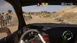 WRC6 Mexico El Brinco DS3 R3-Max オンボード 20230614