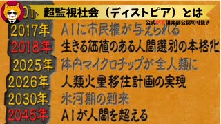 トレトレチャンネル公認切り抜き動画「超監視社会（ディストピア）とは」