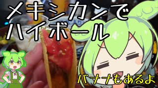 【ハイボール祭り夏の陣２０２３】メキシカンでハイボール飲むよ【ずんだもんワールドクッキング】