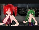 【MMD】DARK_SIDE 【重音テト　櫻花アリス】