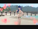 【DoaXvv/ロベリア】ポーズ名:立ち・考える/水着:ティターニア