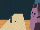 【平面猫】ＭＭＤで遊んでみた【捕らえる】