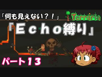 [Terraria]　『Ｅｃｈｏ縛り』パート１３　[ゆっくり実況]