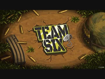 TEAM SIX  Armored Troops　紹介用字幕プレイ
