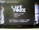 [実況]「LIVE FORCE=デザエモンPLUS・セレクト100（PS）」初見プレイ！（デジカメ撮影）