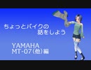 【CeVIO解説】ちょっとバイクの話をしよう　YAMAHA MT-07(他)編