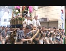 山笠が早朝の博多の街を駆け抜ける「朝山笠」子供たちも台の上へ－博多祇園山笠