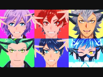 【MMDツイステ】アイドル(TV size ver.)【NRC1年生】