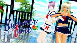 【MMDオリキャラ】 summertime 【Vroid】