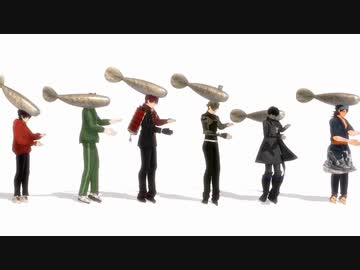 【mmd刀剣乱舞】さかばんばすぴす【大包平＆鶯丸ほか】