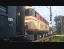 旧型客車列車 出発に向けて入換作業【大井川鐵道本線 新金谷駅前】