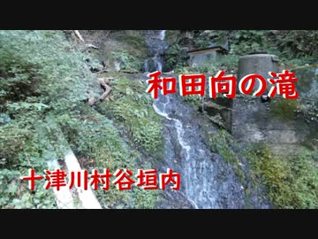 十津川村谷垣内　和田向の滝