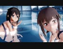 【Ray-mmd】時雨と吹雪で魔法少女とチョコレゐト