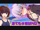 海でも水着はNGな結月ゆかりさん！VS東北きりたん【VOICEROID劇場】
