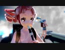 【MMD】ミクテトハクで強風オールバック