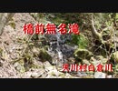 天川村白倉川　橋前無名滝