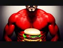 AIを使って「AIを使って拓也さんを激エロハンバーグにする」の挿絵を描いてもらった