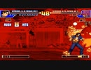 【TAS】京 vs 覚醒レオナ【KOF97】