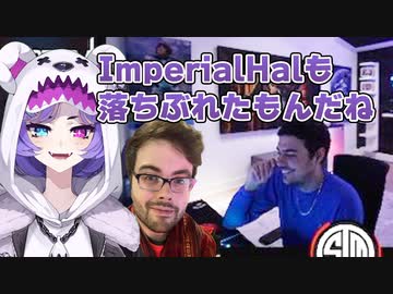【日本語訳】Apex TSM Invitational大会でImperialHalとチームメイトとして対面するSelen【にじさんじEN切り抜き】