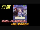 白猫　リンクニューワールズストーリー　４４話　夢の終わり　ガチャキャラ　グラハム（剣）ジン（拳）アイリス＆赤髪（弓）イクシア（輝剣）　９周年イベントEP４　＃７１　【白猫プロジェクト】