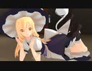 【東方MMD】魔法少女とチョコレゐト【魔理沙】