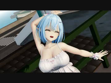 【ＭＭＤ】君の彼女　雪花ラ〇ィ【Ray-MMD1.52　ぱんつ注意】