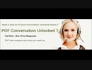 POF Conversation Unlocked ? Dial 1-855-276-3666