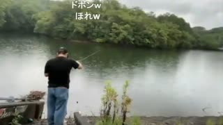 絶対にバックラしない！と言っていたのにバックラする釣り人