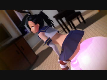 ムチ尻でバランスボールいじめてるのすき