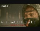【A Plague Tale -Innocence-】ゲーム実況 #10 捕らわれた弟を助けるためには厳しい道のりですが、新たな仲間にも出会えました...