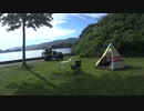 三菱Jeepで行く夏の咸陽島公園キャンプ