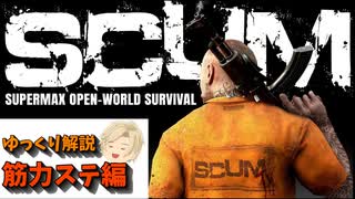 SCUM v0.85 筋力ステ、スキル編