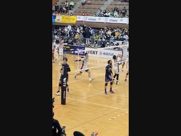 バレーボール見たよ