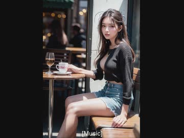 (4K) AI美女
