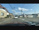 福島、会津米沢方面ドライブ　46　国道113号線　七ヶ宿町中心部から道の駅七ヶ宿　2023　0527　マツダ２車載　