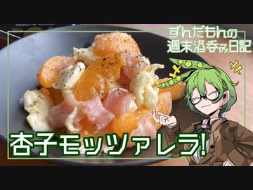 【杏子モッツァレラ】ずんだもんの週末酒呑み日記【バランタイン7年】