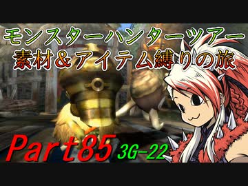 【ゆっくりモンハン】モンスターハンターツアー素材＆アイテム縛りの旅　part85【MH3G】