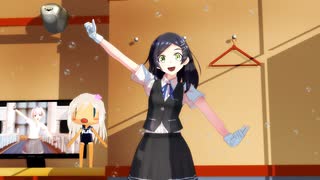 【MMD艦これ】黒潮ちゃんは庶民なのでコンサート会場ではなくていつもの…【アイドル/IDOL/YOASOBI】