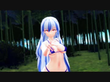 【東方MMD】上白沢慧音（ビキニ）　Slut Like You　－例のソレ 1080P－