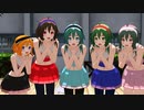 【MMD】GUMIちゃん’ｓに【気まぐれメルシィ】を踊って応援してもらった【チア】