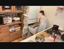 【りなもい】晩飯こしらえる【白身魚の香草パン粉焼き】。2023年7月13日