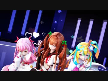 【MMD】姫熊さん達で「CH4NGE」