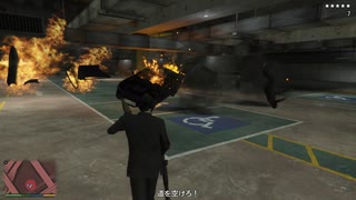 GTA5 グランド・セフト・オート５　大強盗ミッション　中編　プレイ動画