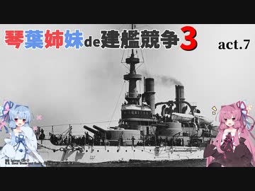 [RtW3]琴葉姉妹de建艦競争3 act.7[Rule the Waves 3]