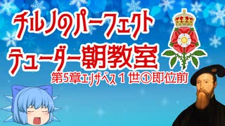 チルノのパーフェクトテューダー朝教室【第5章エリザベス１世①即位前】