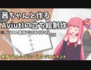 【Aviutl】初めての立ち絵制作！気づいた点を動画にしてみました！