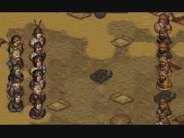 【Battle Brothers】武装商隊VS遊牧民の拠点