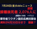 厚労省ワクチン副反応分科会検討部会　本日３ヶ月ぶりの開催　ワクチン接種後死者前回比＋１７人の2,076人！？　少なすぎると思ったら集計が４月３０日まで？　炎上必死！