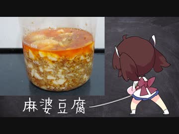 【きりたんの自由研究】麻婆豆腐『第四回スパイス祭』