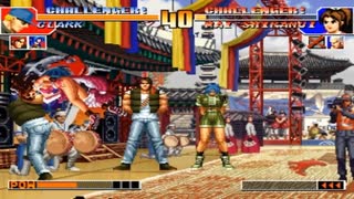 【TAS】クラーク vs 舞【KOF97】